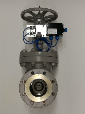 Gate Valve met open en dicht schakelaars